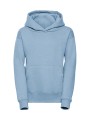 RUSSELL Children´s Hooded Sweatshirt ciel personnalisable