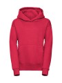 RUSSELL Children´s Hooded Sweatshirt rouge classique personnalisable
