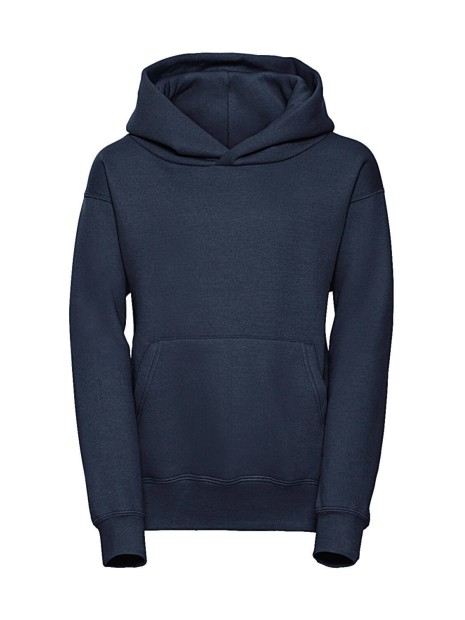RUSSELL Children´s Hooded Sweatshirt french marine personnalisable