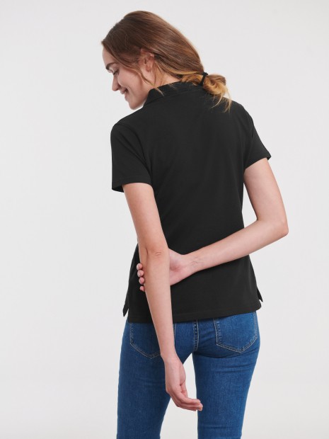 Polos à personnaliser RUSSELL LADIES' CLASSIC COTTON POLO 