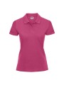 RUSSELL LADIES' CLASSIC COTTON POLO fushia personnalisable