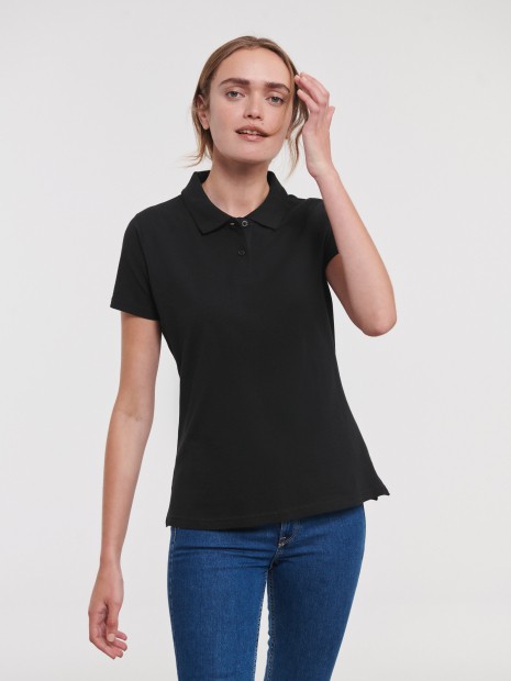 Polos à personnaliser RUSSELL LADIES' CLASSIC COTTON POLO 
