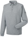 RUSSELL Sweat-shirt Heavy Duty col polo light oxford personnalisable