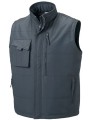 RUSSELL Bodywarmer Heavy Duty gris convoi personnalisable