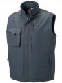 RUSSELL Bodywarmer Heavy Duty gris convoi personnalisable