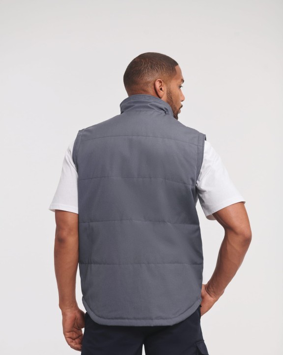 RUSSELL Heavy Duty Bodywärmer Jacke personalisierbar
