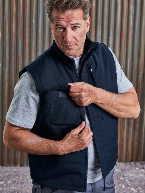 Vestes à personnaliser RUSSELL Bodywarmer Heavy Duty 