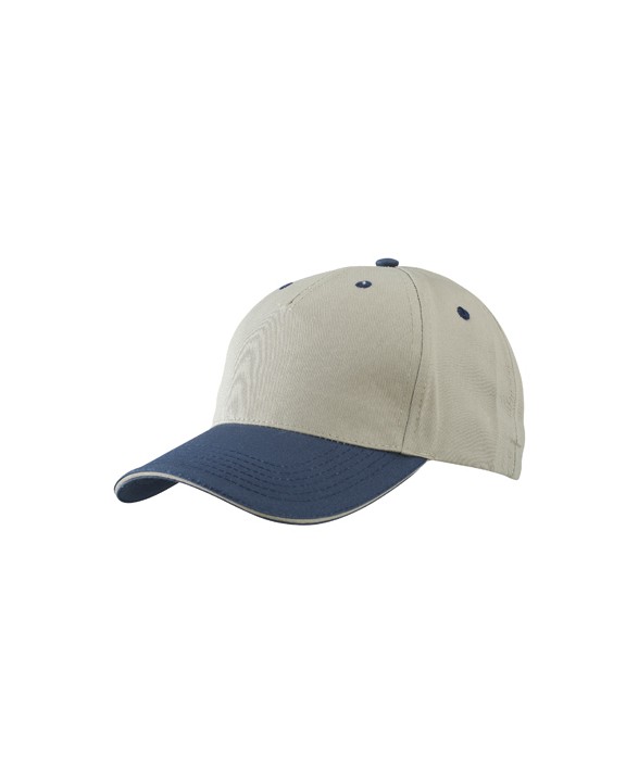 MYRTLE BEACH 5 Panel Sandwich Cap Kappe personalisierbar