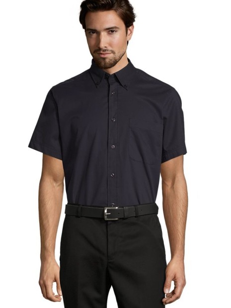Chemises à personnaliser SOL'S Brooklyn french marine