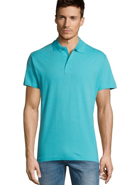 Polos à personnaliser SOL'S Summer Ii bleu atoll