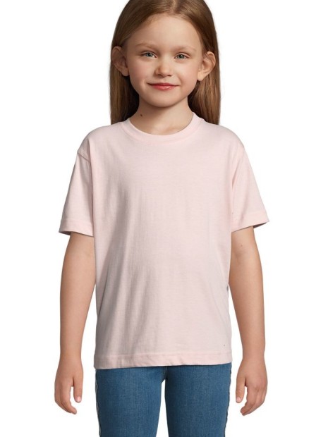 T-Shirts à personnaliser SOL'S Imperial Kids rose moyen