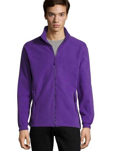 Laines polaires à personnaliser SOL'S North violet foncé