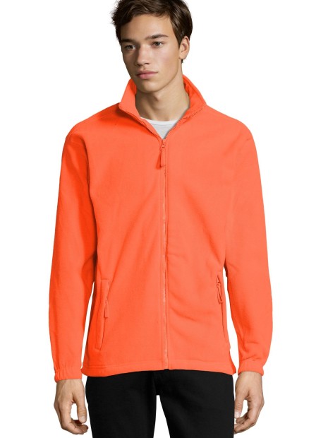 Laines polaires à personnaliser SOL'S North orange neon