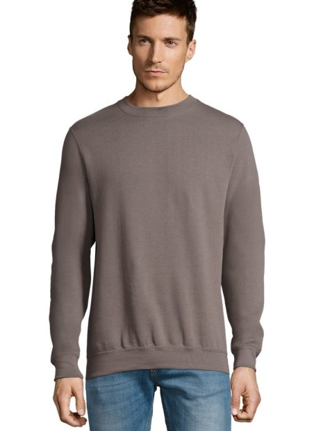 Sweat-shirts à personnaliser SOL'S New Supreme gris flanelle