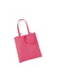 WESTFORDMILL Sac shopping à anses longues Raspberry Pink personnalisable