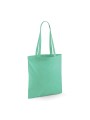 WESTFORDMILL Sac shopping à anses longues vert menthe personnalisable