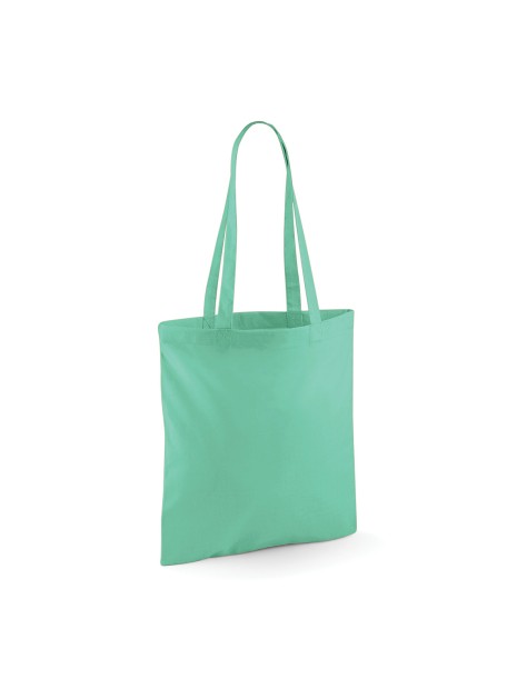 WESTFORDMILL Sac shopping à anses longues vert menthe personnalisable