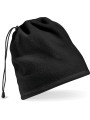 BEECHFIELD Bonnet / tour de cou Suprafleece™ noir personnalisable