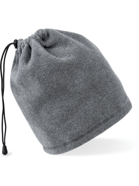 BEECHFIELD Bonnet / tour de cou Suprafleece™ charcoal personnalisable