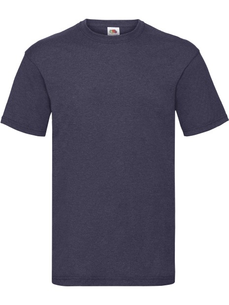 FOL T-shirt homme Valueweight (61-036-0) vintage heather navy personnalisable