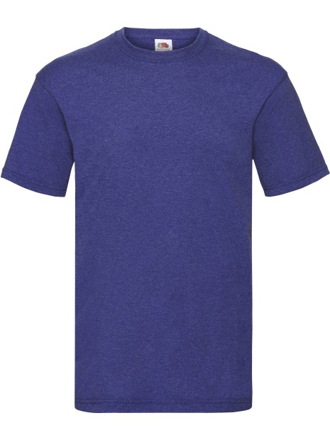 FOL T-shirt homme Valueweight (61-036-0) retro heather royal personnalisable