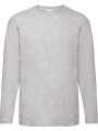 FOL T-shirt homme manches longues Valueweight (61-038-0) heather grey personnalisable