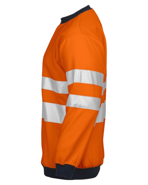 Sweat-shirt personnalisable PROJOB 6101 SWEATSHIRT CREWNECK - EN ISO 20471 CLASSE 3