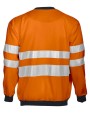 Sweat-shirt personnalisable PROJOB 6101 SWEATSHIRT CREWNECK - EN ISO 20471 CLASSE 3