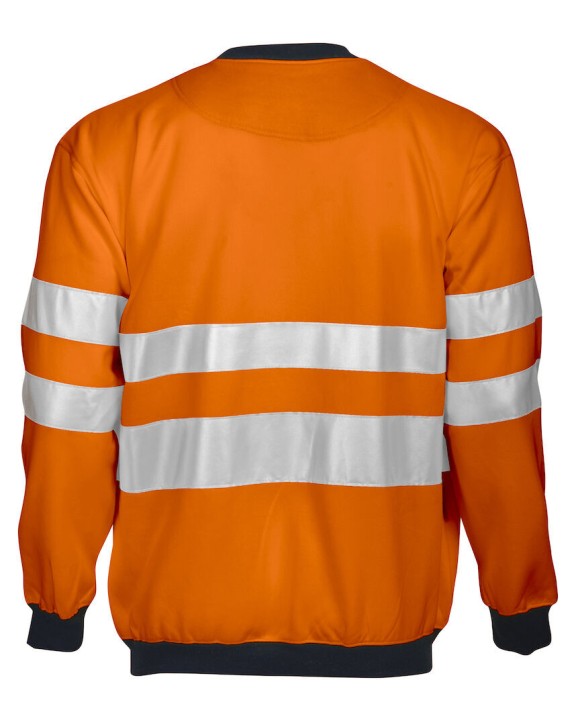 Sweat-shirt personnalisable PROJOB 6101 SWEATSHIRT CREWNECK - EN ISO 20471 CLASSE 3