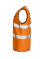PROJOB 6703 CHASUBLE PRIO- EN ISO 20471 CLASSE 2 orange personnalisable