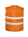PROJOB 6703 CHASUBLE PRIO- EN ISO 20471 CLASSE 2 orange personnalisable