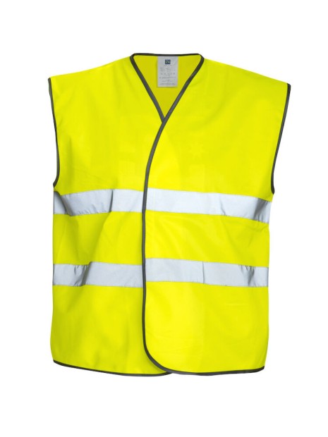 PROJOB 6703 CHASUBLE PRIO- EN ISO 20471 CLASSE 2 jaune personnalisable