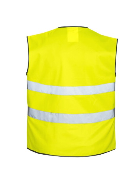 PROJOB 6703 CHASUBLE PRIO- EN ISO 20471 CLASSE 2 jaune personnalisable