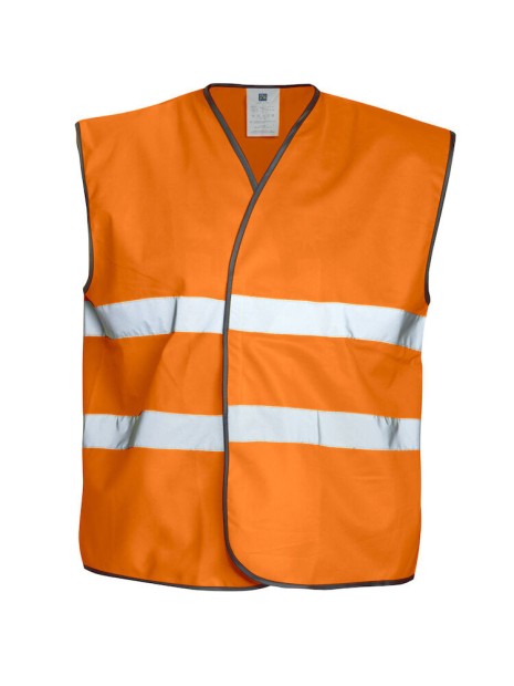 PROJOB 6703 CHASUBLE PRIO- EN ISO 20471 CLASSE 2 orange personnalisable