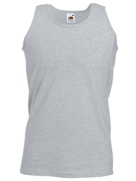 FOL Débardeur homme Valueweight (61-098-0) heather grey personnalisable