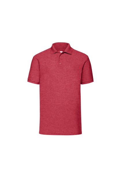 FOL Polo homme 65/35 (63-402-0) HEATHER RED personnalisable