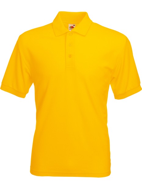 FOL Polo homme 65/35 (63-402-0) jaune tournesol personnalisable