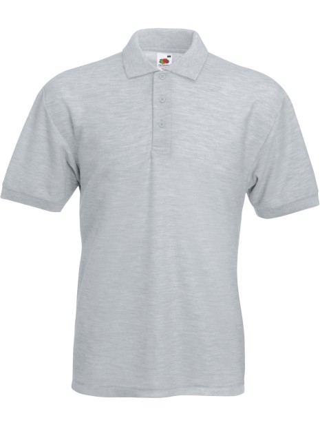 FOL Polo homme 65/35 (63-402-0) heather grey personnalisable