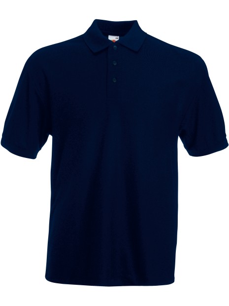FOL Polo homme 65/35 (63-402-0) bleu marine profond personnalisable