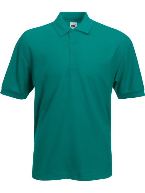 FOL Polo homme 65/35 (63-402-0) emeraude personnalisable