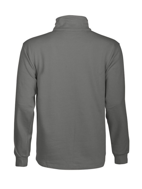 PROJOB 2120 SWEAT 1/2 ZIP stone grey personnalisable