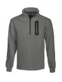 PROJOB 2120 SWEAT 1/2 ZIP stone grey personnalisable