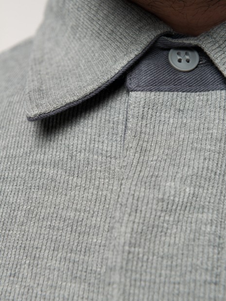 Polos à personnaliser KARIBAN French rib > polo côtelé manches longues 