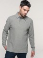 Polos à personnaliser KARIBAN French rib > polo côtelé manches longues 