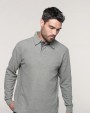 KARIBAN French rib > langarm-poloshirt Poloshirt personalisierbar
