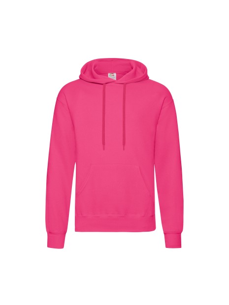 FOL Sweat-shirt capuche Classic (62-208-0) FUCHSIA personnalisable