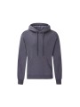 FOL Sweat-shirt capuche Classic (62-208-0) heather bleu marine personnalisable