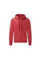 FOL Sweat-shirt capuche Classic (62-208-0) HEATHER RED personnalisable