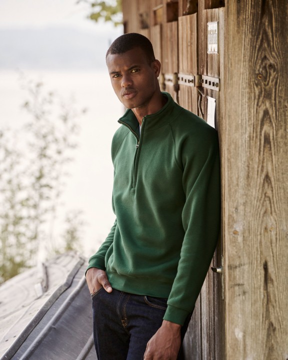 Sweat-shirt personnalisable FOL Sweat-shirt col zippé Premium (62-032-0)
