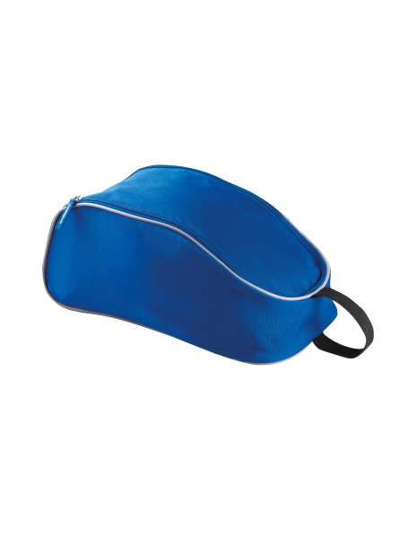 KIMOOD Sac range-chaussures bleu royal/gris clair personnalisable